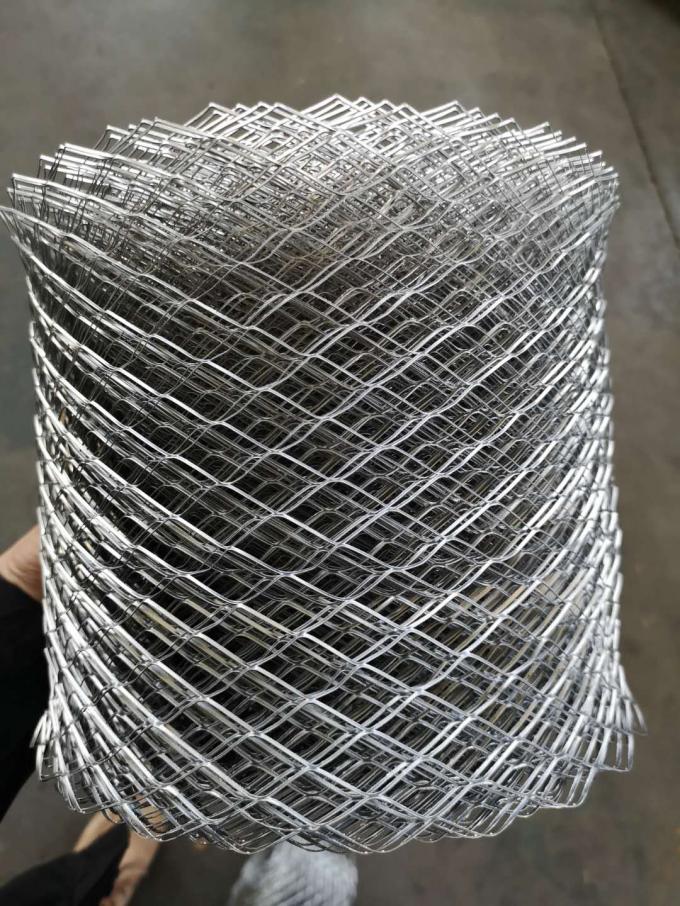 Galvanized Wire Brick Reinforcement Mesh Customized Color Coiled For