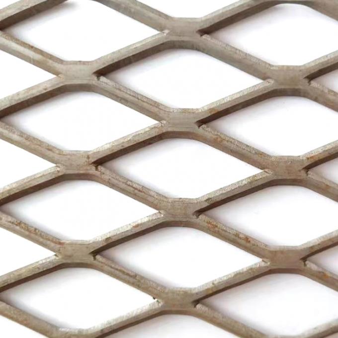 4ftX8ft Flatten Low Carbon Steel Expanded Wire Mesh Diamond Shape