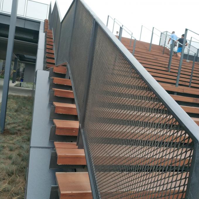 Heavy Duty Flat Expanded Wire Mesh Galvanised Expanded Mesh For