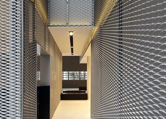 Expanded Metal Panels for Interior Internal Wall Decoration Designs