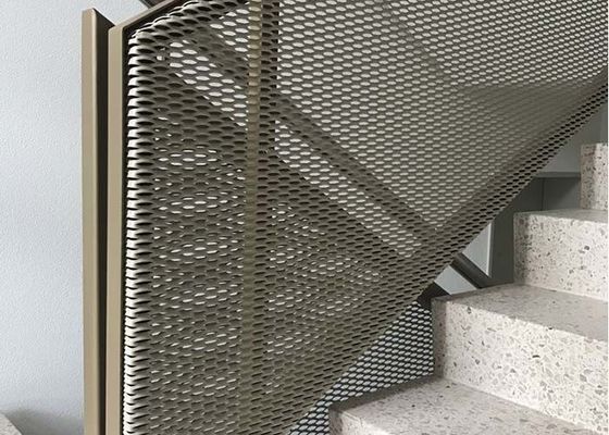 Expanded Metal Balustrade and Railing Infill Panels Safety , Robust And Durable
