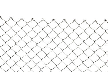 China PVC Coated Easily Assembled Custom Wire Mesh Chain Link Fence For Fencing Areas supplier