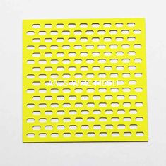 China Galvanized Slotted Hole Perforated Sheet For Filtration Areas supplier