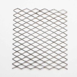 China Shelving Extruded Steel Mesh , Long Service Life Stretched Steel Mesh supplier