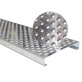 China High Strength Galv Steel Grating , Non Slip Grating For Stair Treads supplier