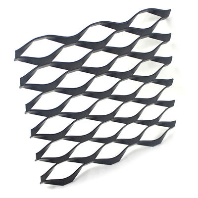 China Beautiful Durable Metal Wire Mesh Aluminum Expanded Metal Grating Protecting supplier