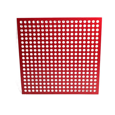 China Light And Beautiful Decorative Perforated Metal Sheet Panels Exterior supplier