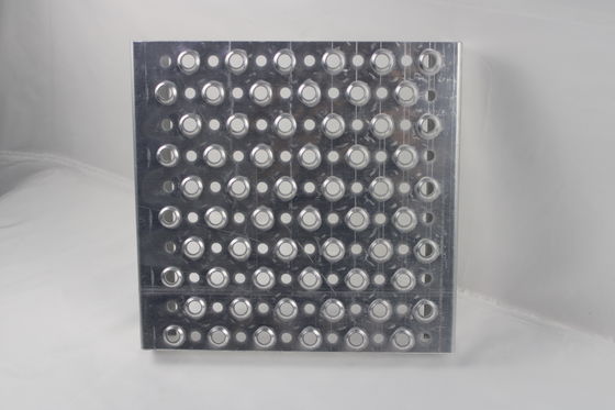 China Antislip Perforated Metal Security Mesh Specilize In Customized Hole supplier