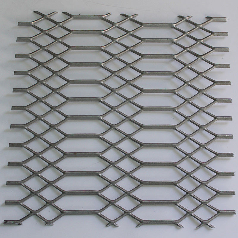 Heavy Duty Flat Expanded Wire Mesh Galvanised Expanded Mesh For