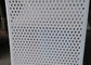 White Pvc Plastic Perforated Mesh Panel For Food Industry
