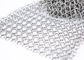 Dia 3mm Chainmail Curtain Decorative Ring Metal Mesh Polished