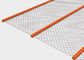 PU Support Strip Diamond Opening Self Cleaning Screen Mesh