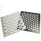 Slotted Hole Perforated Aluminum Sheet With Staggered Hole Arrangement For Cutain Wall supplier