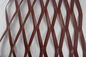 Custom Aluminium Expanded Metal Mesh Exterior Wall Decoration Curtain Wall Net  supplier