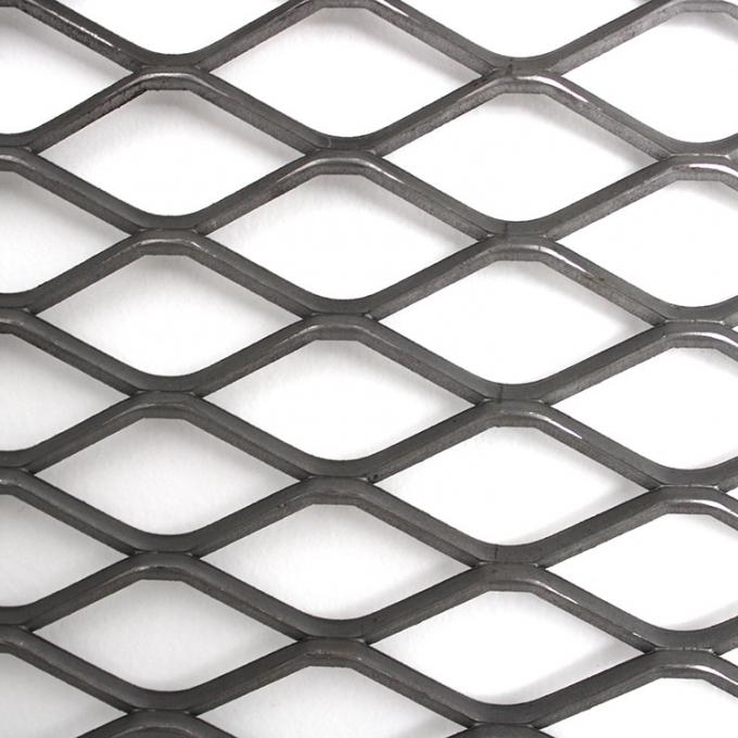 XG11 Carbon Steel Sheet Painting Expanded Metal Mesh For Grates