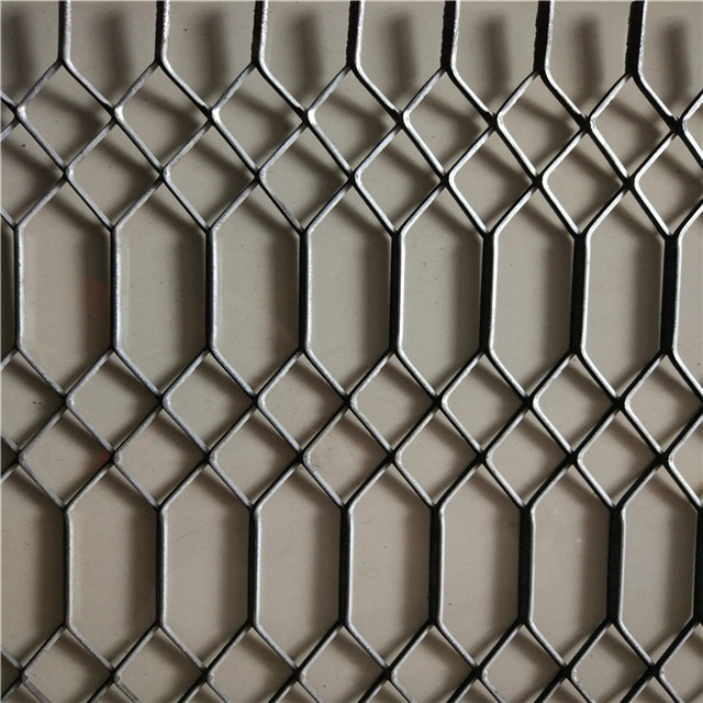 XG11 Carbon Steel Sheet Painting Expanded Metal Mesh For Grates