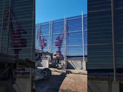 Introduce Green Stainless Steel Sheet Windbreak Fence For Wind And Dust Blocking For You