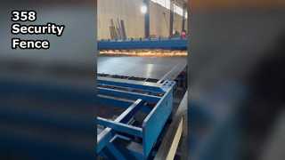 High Security 358 Anti Climb Mesh Fence