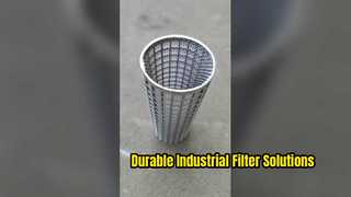 stainless steel multilayer filter cylinder