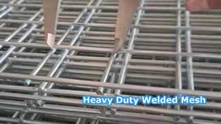 Strong Welded Wire Mesh 12 Gauge Galvanized