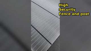 Fence High Security Anti Climb