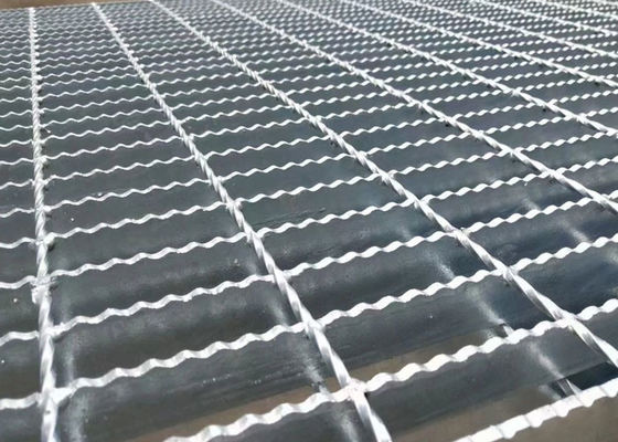 Welded Steel Grating 50mm 100mm Pitch for Stairs Walkways Platforms