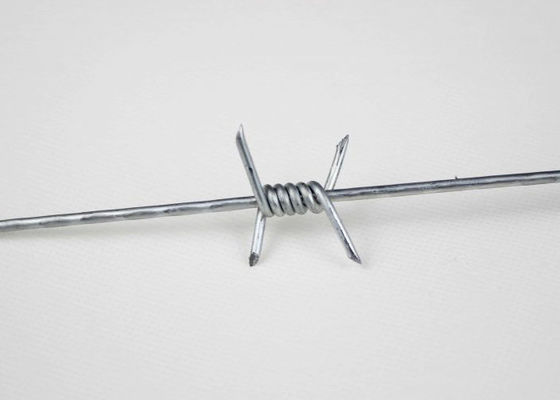 Одиночная колючая проволока бритвы извива диаметр провода 1.8mm до 3.0mm
