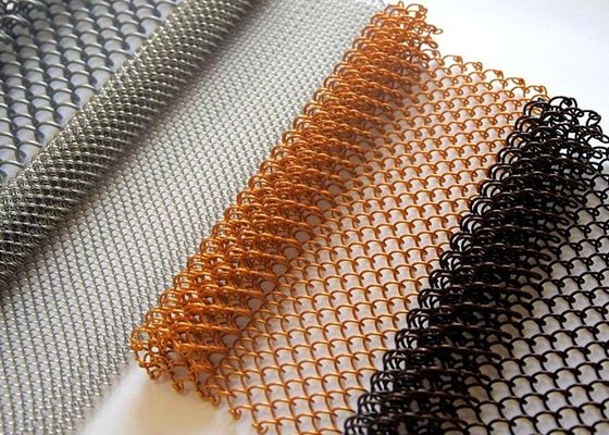 Metal Coil Curtain, Coil Drapery Curtain Ideal Indoor Decorative Mesh Untuk Rumah Dan Hotel Anda