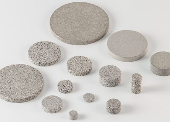 Sintered Filter Disc 8mm-3800mm Diameter 0.2µm-300µm Filtration