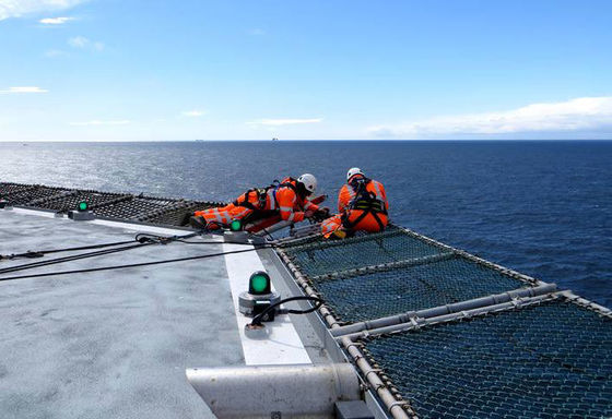 316L SS Helideck Safety Net 3.0mm Wire 2x2in Mesh