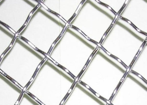 ไดมอนด์ 1.2mm สาย Mesh Chain Link รั้ว PVC ปกแต่งในอาหารสัตว์และถนน