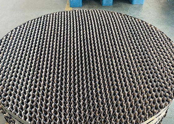 Knitted Wire Mesh Structured Packing For High Purity Product Distillations
