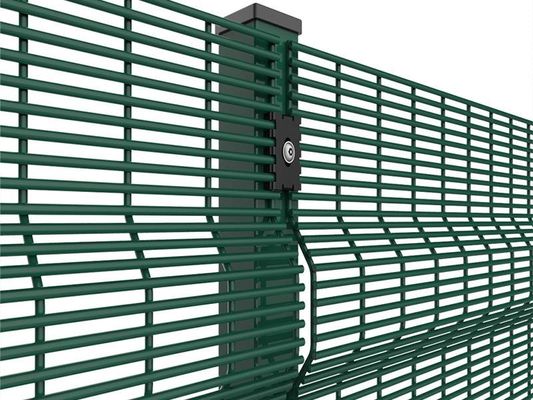 60 × 60 Mm Post Pressed 358 Security Fence Horizontal V Shaped Beams