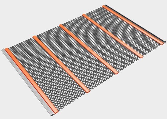 Triangle Self-Cleaning Mining Screen Mesh 1.2-5mm Wire Diameter