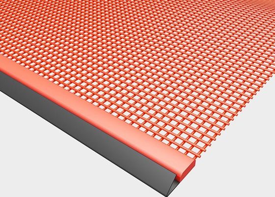 Red Square Bonding PU Screen Mesh - Polyurethane Screen Mesh (Mallar de pantalla de poliuretano)