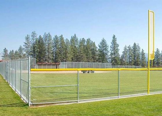 Clôture à chaîne pour les terrains de baseball et de softball