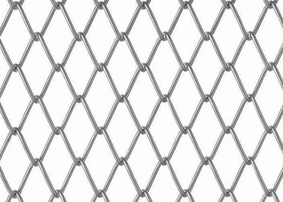 3mm Diameter Stainless Steel Chain Link Fence For Highest Level Of Perimeter Protection