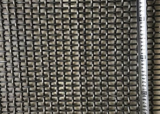 2.0mm Aperture High Carbon Steel Woven Wire Cloth Wear Proof In Chemical Industry