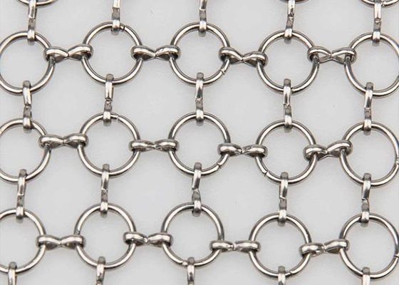Stainless Steel Ring Mesh Decorative Wire 0.5mm-3mm Diameter