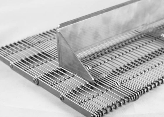 Stainless Steel 304 Manganese Plated Metal Conveyor Belt With Good Strength