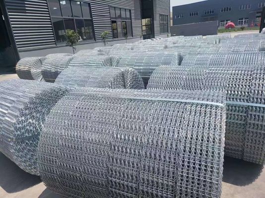 Hot Dipped Galvanized Coating Pipeline Reinforced Mesh Astm A185 Implementation Standards