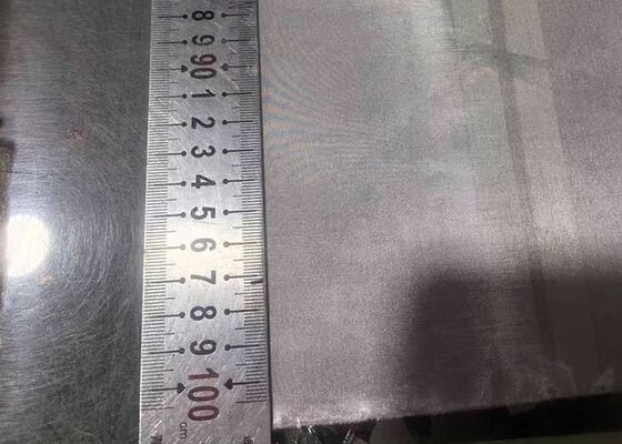 Silver Woven Wire Cloth Antibacterial Sterile Filter Mesh Screen for Pharmaceutical Cleanroom Precision Filtration