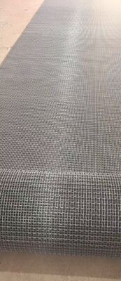 SUS304 Rolmat Spiral Conveyor Belt Rod Pitch 25.4 Mm Rod Diameter 3 Mm Welded Washer Edge