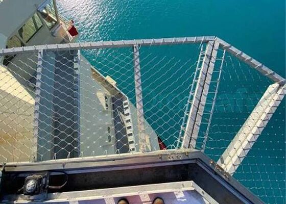 High Grade Safety Helideck Safety Net Perimeter Netting
