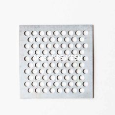 China Galvanized Round Hole Perforated Sheet For Acoustical Enclosures supplier