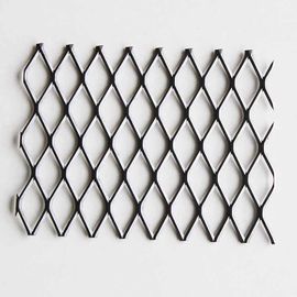 China 1/2&quot; #18 Carbon Steel Expanded Metal Mesh Flat For Security Partitions supplier