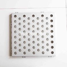 China Privacy Panels Perforated Metal Sheet Smooth And Flat Surface Interior Design supplier