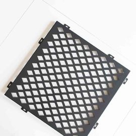 China Diamond Hole Stainless Steel Perforated Plate Good Sound Absorption Effect supplier