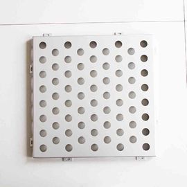 China Carbon Steel Perforated Steel Sheet , Punched Steel Sheet For Store Displays supplier