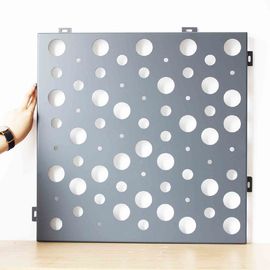 China Residential Or Commercial Decorative Screen Panel Various Perforated Designs supplier